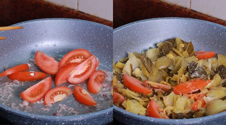 Cách nấu canh dưa sườn heo đậm đà, thơm ngon khó cưỡng Xào rau cải chua