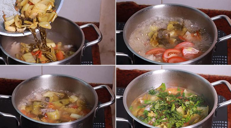 Cách nấu canh dưa sườn heo đậm đà, thơm ngon khó cưỡng Cách nấu canh dưa sườn heo