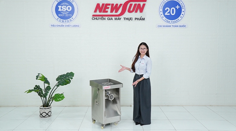 Thực tế máy xay thịt công nghiệp TJ-II-35