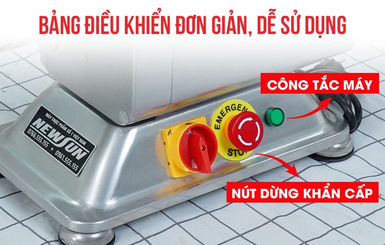 Bảng điều khiển đơn giản, dễ sử dụng Bảng điều khiển đơn giản, dễ sử dụng