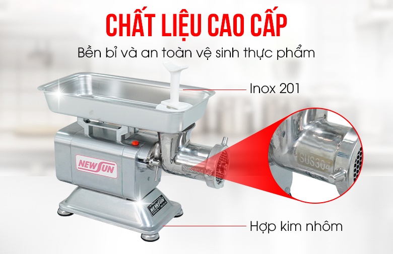 Chất liệu bền chắc và an toàn vệ sinh Chất liệu bền chắc và an toàn vệ sinh