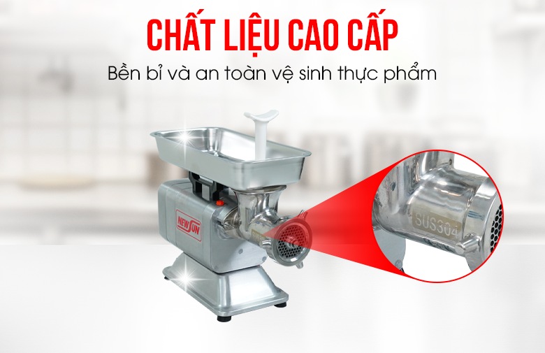 Chất liệu bền chắc và an toàn vệ sinh