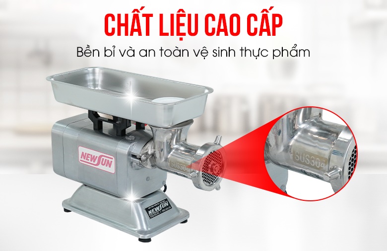 Chất liệu bền chắc và an toàn vệ sinh