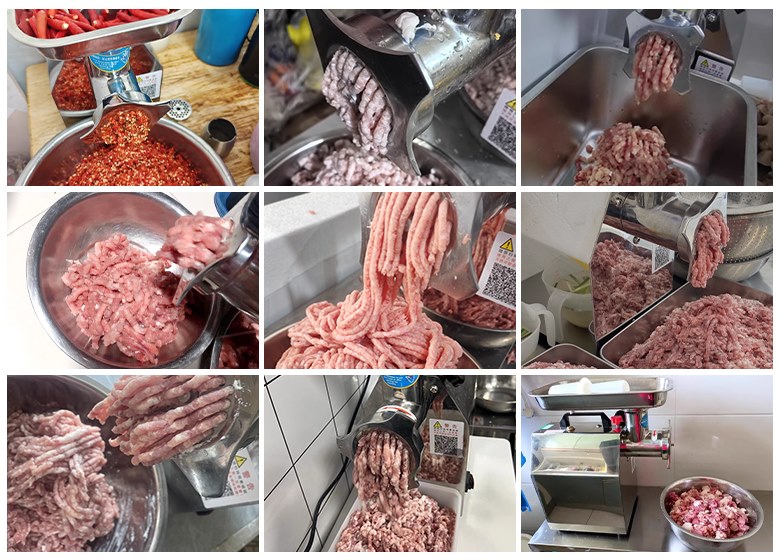 Thực tế sử dụng máy xay đùn thịt, máy xay thịt công nghiệp