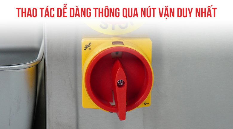 Núm điều khiển vận hành máy thái thịt tươi sống RQ-III