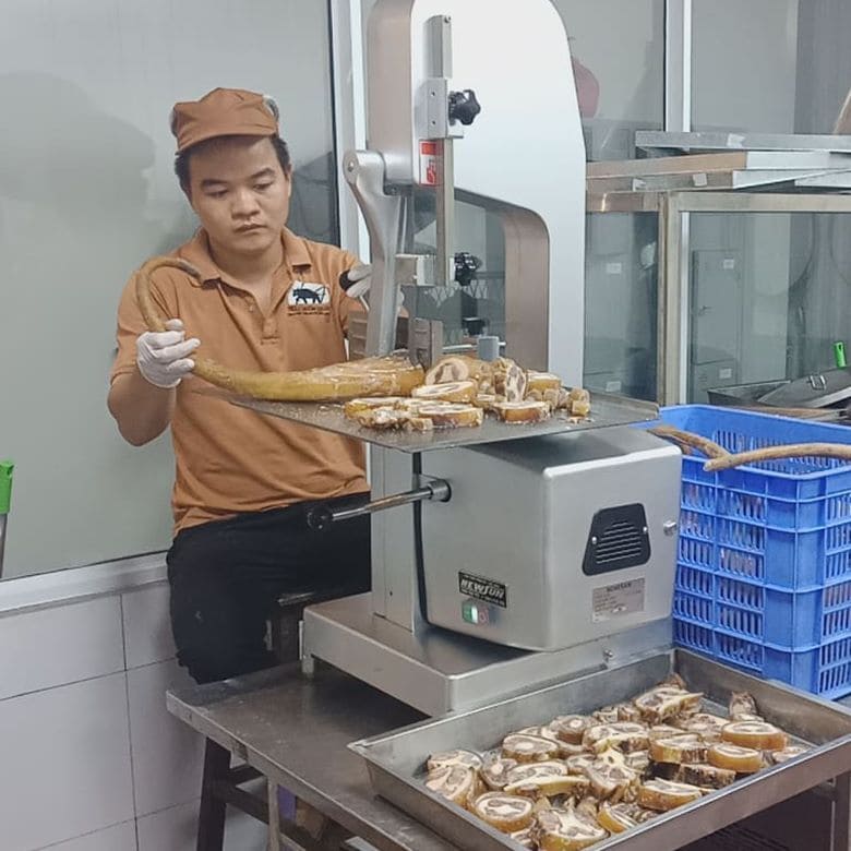 Thiết bị có khả năng xử lý số lượng lớn thực phẩm