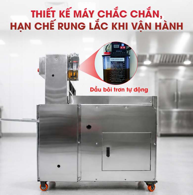 Thiết kế vững chắc, hạn chế rung lắc khi sử dụng