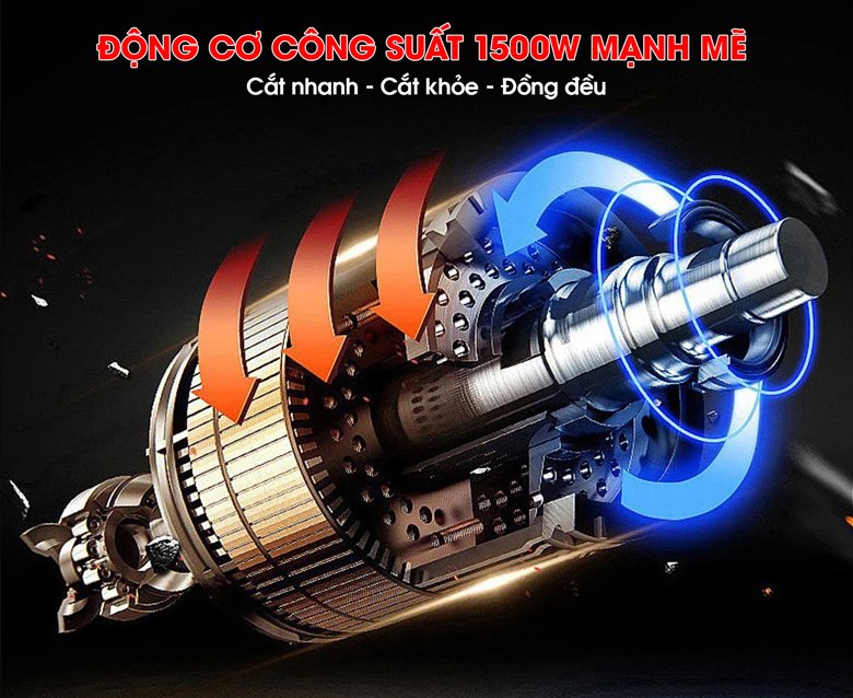 Máy cắt thịt đông lạnh cao cấp CNC-2DT/ROLLS Công suất 1500W cho khả năng xử lý thịt đông lạnh nhanh chóng, hiệu quả